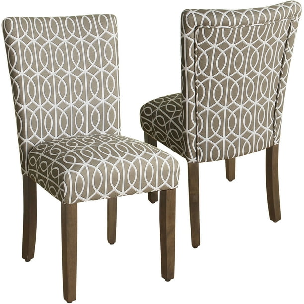 HomePop Parsons Dining Chairs (set of 2), Multiple Colors - Walmart.com ...