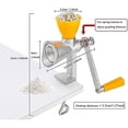 thumbnail image 3 of Iron Hand Grinder Manual Poppy Seed Grinder Small Grain with Plastic Hopper, 3 of 4