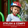 thumbnail image 2 of Casco de bicicleta Atphfety para niños pequeños, ajustable de 1 a 8 años con LED, 2 of 6