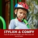 thumbnail image 2 of Casco de bicicleta Atphfety para niños pequeños, ajustable de 1 a 8 años con LED, 2 of 6