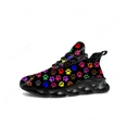 thumbnail image 1 of Zapatillas deportivas planas con estampado de pata de animal para hombre y mujer, deportivas para correr de alta calidad, personalizables DIY, 1 of 6