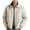 Beige, variant on Wyobmus Men's Wool Blend Zip Up Jacket Notch Lapel Lightweight Casual Stylish Bomber Jackets With Pockets Navy