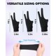 thumbnail image 3 of Guantes de dibujo AmberVec [paquete de 2] para tableta iPad talla S, 3 of 6