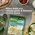 thumbnail image 3 of Knorr No Artificial Flavors Creamy Garlic Spiral Pasta Cooks in 8 Minutes , 4.4 oz Regular Pouch, 3 of 13