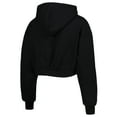 thumbnail image 3 of Women's The Wild Collective Black Baltimore Ravens Cropped Pullover Hoodie, 3 of 3