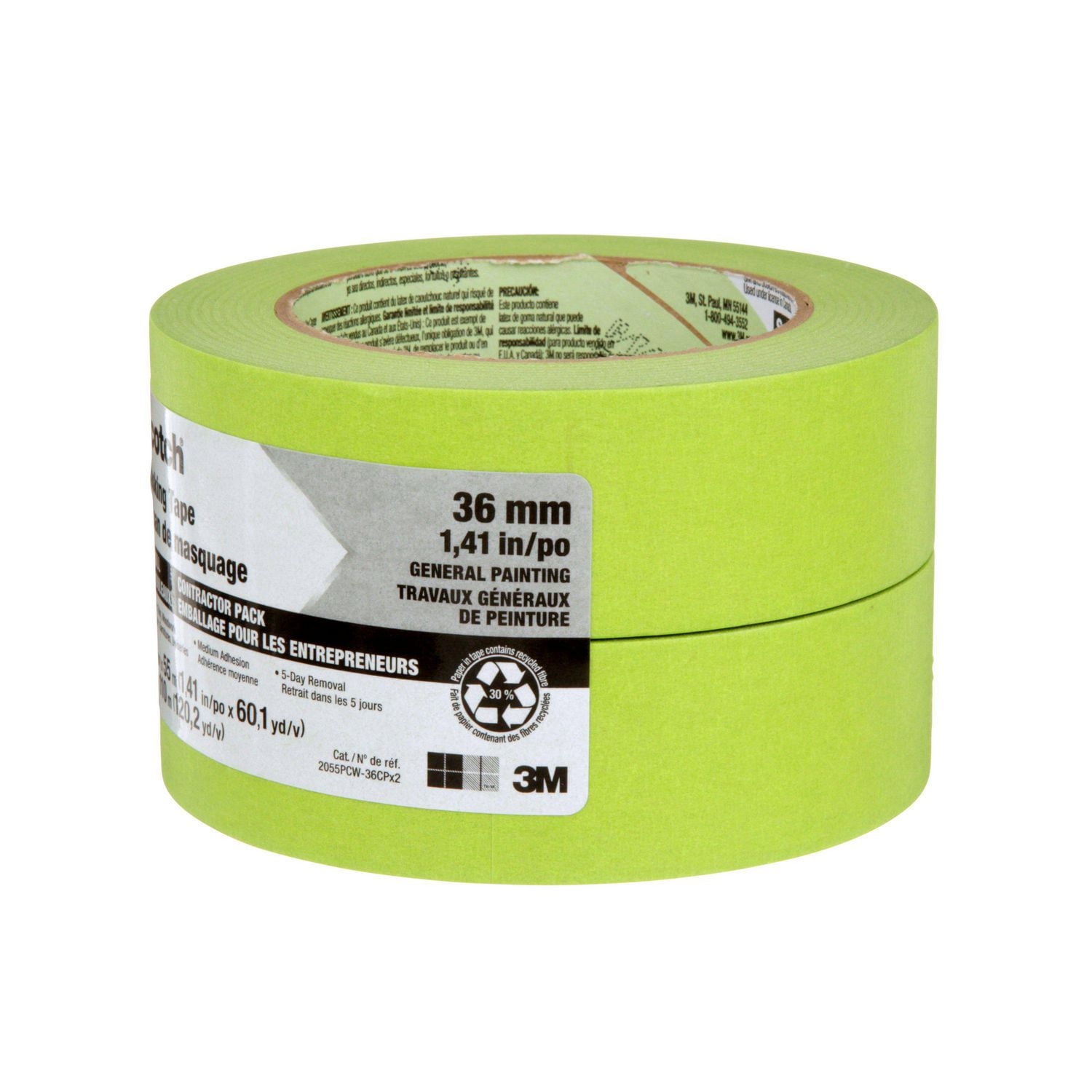 Scotch® General Painting Multi-Surface Painter's Tape 2055, 2 Pack