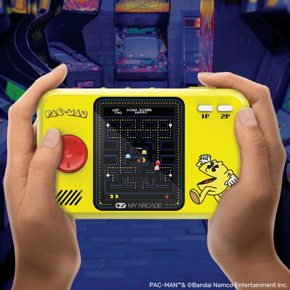 Pac-Man Pocket Player Pro + Travel Case