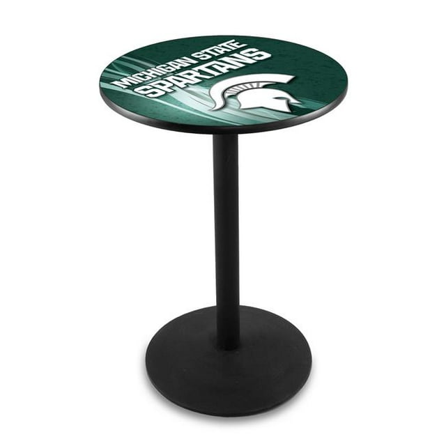 Holland Bar Stool L214B4228MichSt-D2 42 in. Michigan State Spartans Pub Table avec 28 in. Haut