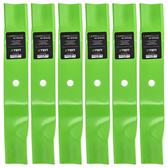 LawnRAZOR High Lift Blade 48 inch for Bobcat 112111-01 6 Pack 810-CBL2286D