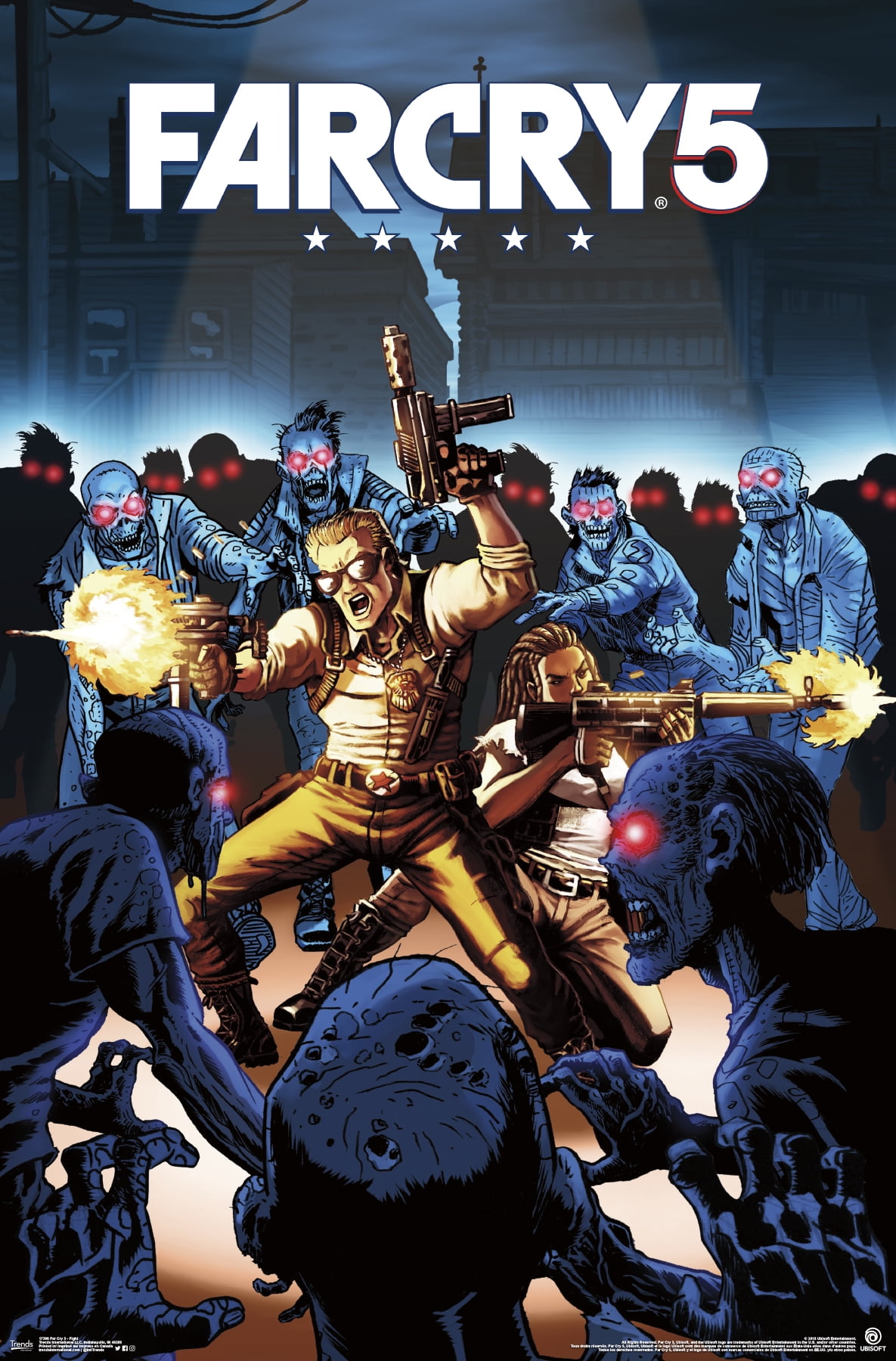 Far Cry 5 Fight Poster And Poster Mount Bundle Walmart Com Walmart Com