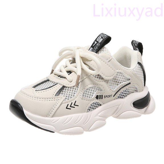 Lixiuxyad Baby Sneakers For Everyday Casual Sports Breathable Mesh Design For Kids 1 10 Years Running Athletic Shoes Sizes 9.5(Little Kid 3.5-4 Years)