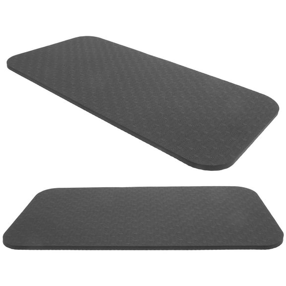 2 Pcs Sewing Cutting Mat Anti-slip Mat 34.00X17.00X0.60CM Black