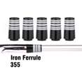 thumbnail image 4 of 15Pcs Golf Ferrules for 0.355 Tip Irons Shaft Sleeve Adapter Ferrule Golf Iron Club Ferrules Replacement,Grey, 4 of 5