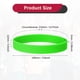 thumbnail image 3 of Uxcell 12Pcs Pulseras de Goma, Pulseras de Silicona de Color Sólido para Deporte/Entrenamiento/Baloncesto Hombres Mujeres Adolescentes [Verde Lago], 3 of 6