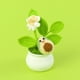 thumbnail image 1 of Maceta de simulación de ganchillo | Mini decoración de coche de flores de lana | Planta artificial en maceta | Sin mantenimiento | Adorno de mesa de interior | Oficina Boda en Casa | 1 pieza de, 1 of 5