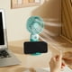 thumbnail image 4 of Ventilador portátil USB pequeño de tres velocidades con base de carga para escritorio que se puede usar como soporte para teléfono móvil., 4 of 6
