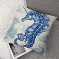 thumbnail image 7 of nygtbtfer Throw Pillow Case Sea Ocean Decor S Coastal for Pillow Inserts, 2Pack Pillow White, 7 of 7