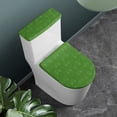 thumbnail image 2 of HELLHERO Green Tractor Field Toilet Lid Covers & Toilet Seat Covers with Adjustable Elastic Fabric for Stretch Fit, Easy Care, 2 of 8