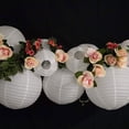 thumbnail image 4 of JShteea Linterna Papel China Redonda 8 Pulgadas Lámpara Papel DIY Fiesta (blanco), 4 of 9
