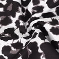 thumbnail image 4 of LIIPEE Girls Outfit Sets Casual Summer Fashion Leopard Letter Printed Short Sleeve Crew Neck Tee Tops Wide Leg Pants 2 Piece Set Youth Comfortable Breathable Cute Clothing,Black,15-16 Years, 4 of 8