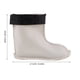 thumbnail image 5 of 1 par de forros de botas de invierno para hombre, calcetines térmicos gruesos para botas de lluvia, aislantes, cómodos y desmontables, forro cálido para días fríos y lluviosos., 5 of 7
