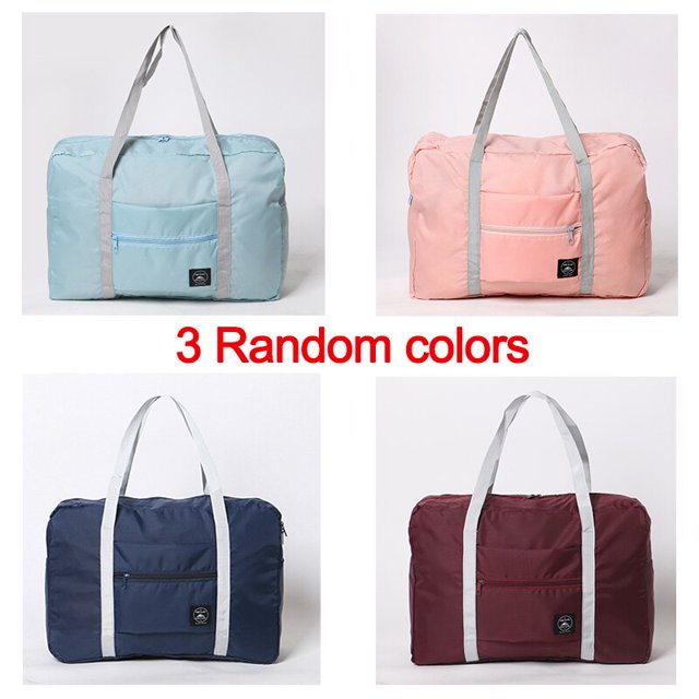 Bolsa de viaje impermeable, bolsa de lona plegable Unisex, organizadores, cubos de embalaje de gran capacidad, bolsa de equipaje portátil, accesorios de viaje Tan Jianjun unisex