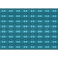 thumbnail image 1 of Ahgly Company Indoor Rectangle Patterned Teal Green Area Rugs, 2' x 3', 1 of 6