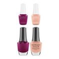 thumbnail image 1 of Gelish Mini & Morgan Taylor Feel the Vibes Ensemble de Vernis et Laque, Lot de 4, 1 of 11