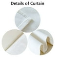 thumbnail image 6 of Doorway Drape Split Curtains, Tropical Leaf Room Divider Privacy Door Curtains, 34" x 56", 6 of 7
