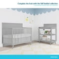 thumbnail image 2 of Fisher-Price by Dream On Me Sanibel 5-in-1 Convertible Crib, Pebble Grey, 2 of 6