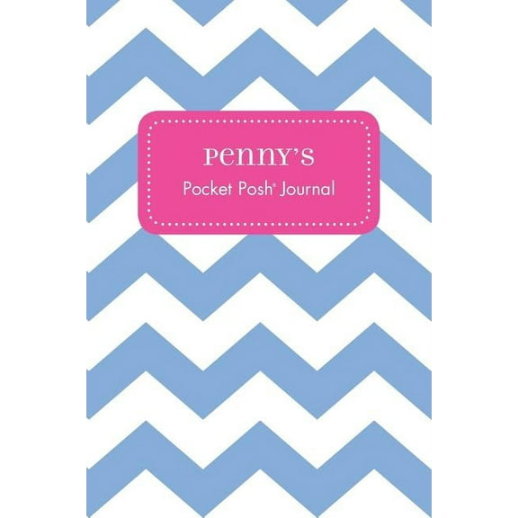 Penny's Pocket Posh Journal, Chevron, (Paperback)