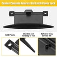 thumbnail image 4 of Center Console Lid Latch Armrest Lid Latch 924807 19124205 for Chevrolet Impala 2006-2013 Plastic Black, 4 of 6