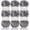 Black with White, variant on 2/6 Skeins Faux Fur Yarn Super Soft, Chunky & Fluffy, Eyelash Yarn for Crochet & Knitting