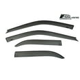 thumbnail image 2 of Extreme Online Store for 1992-1995 Honda Civic 4Dr Sedan | EOS Visors JDM Tape-On Smoke Tinted Side Window Visors Rain Guard Deflectors DX LX EX, 2 of 8