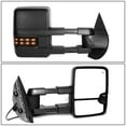 thumbnail image 2 of DNA Motoring TWM-028-T888-BK-SM-R For 2007 to 2013 Chevy Tahoe / GMC Yukon Powered+Heated+Smoked LED Turn Signal Towing Mirror (Right / Passenger), 2 of 6