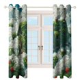thumbnail image 3 of Blackout Curtains Decor Fairy Tale Cabin Balloon for Bedroom Living Room Grommet Window Drapes 2 Panel Set, 3 of 5