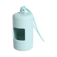 thumbnail image 2 of Dog Poop Bag Holder for Leash,Dogs Waste Bag Dispenser with Elastic Loop Protable Lightweight Plastic Holders for Pet Doggy, 2 of 3
