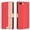 Red, variant on Wallet Case for iPhone 8 Plus/7 Plus, RFID Blocking Credit Card Holder, Premium Splice PU Leather Magnetic Clasp Folio Kickstand Flip Shockproof Luxury Cover For iPhone 8 Plus/7 Plus,Red