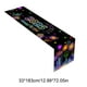 thumbnail image 3 of Mantel Rectangular Desechable de Nailon de 183 Cm para Decorar Fiestas de Año Nuevo 2026 | Mantel de Plástico Negro para Celebrar Nochevieja | Apto para Alimentos, Resistente a Desgarros, Fácil de Li, 3 of 6