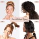 thumbnail image 5 of Scrunchie de raso negro, scrunchie de raso para niñas | Lindo coletero de raso, 5 of 5
