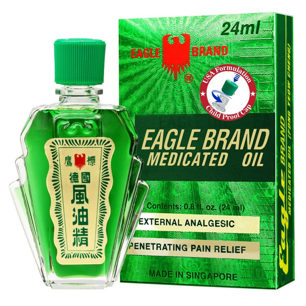 Eagle Brand Medicated Oil External Analgesic Pain Relief