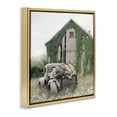 thumbnail image 3 of Stupell Industries Magical Farmhouse Barn with Vines Landscape Photography Gold Floater Framed Canvas Art Print Wall Art, 25 x 25, 3 of 9
