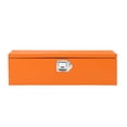thumbnail image 2 of BeesClover Heavy Duty Steel Truck Bed Tool Box, Powder-Coated Diamond Plate Storage Chest with Side Handle & Lock, Durable Metal Toolbox Organizer for Pickup, RV, Trailer, 2 of 9