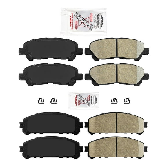 Ceramic Front Rear Brake Pads FOR 2008-2013 Toyota Highlander