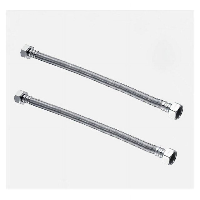 Manguera trenzada de alambre mixto de acero inoxidable QUANZHOUTIANDI Doble Entrada de agua 60 cm