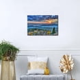 thumbnail image 2 of Blue Ridge Mountains Sunset Canvas Wall Art, Smoky Mountains Autumn Landscape Print, Serene Nature Artwork for Living Room Bedroom Office, Ready to Hang, 2 of 6