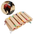 thumbnail image 4 of Chicken Hanging Swing Chicken Toys the Balance Of the Chickens on It with Hooks for Chicken Coop for Your Pet Friends for Yard ANGGREK Otros, 4 of 8