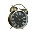 thumbnail image 6 of WRISTBIQUE 1Pack Retro Alarm Clock with Metal and Glass for Tabletop Use in Bedrooms, 6 of 8