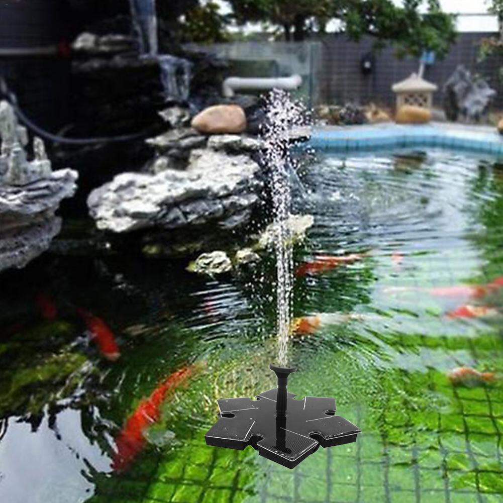 Details about   EP Solar Powered Floating Bird Bath Water Fountain Pump Garden Pond Pool 