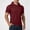 Wine, variant on TKKCS Mens Mesh Hoodies- Gym Quick-Dry Workout Short Sleeve Breathable Hooded T-Shirts Black Size XL